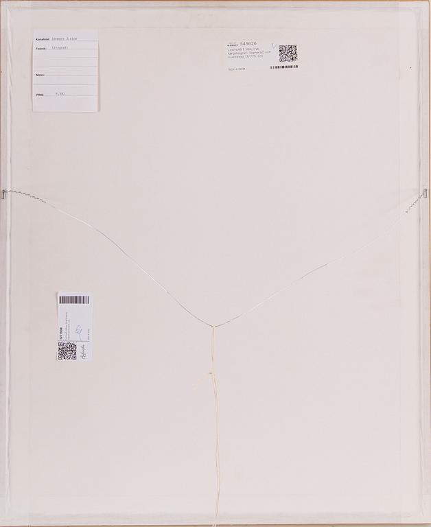 Lennart Jirlow, lithograph in colours, signed 17/275.