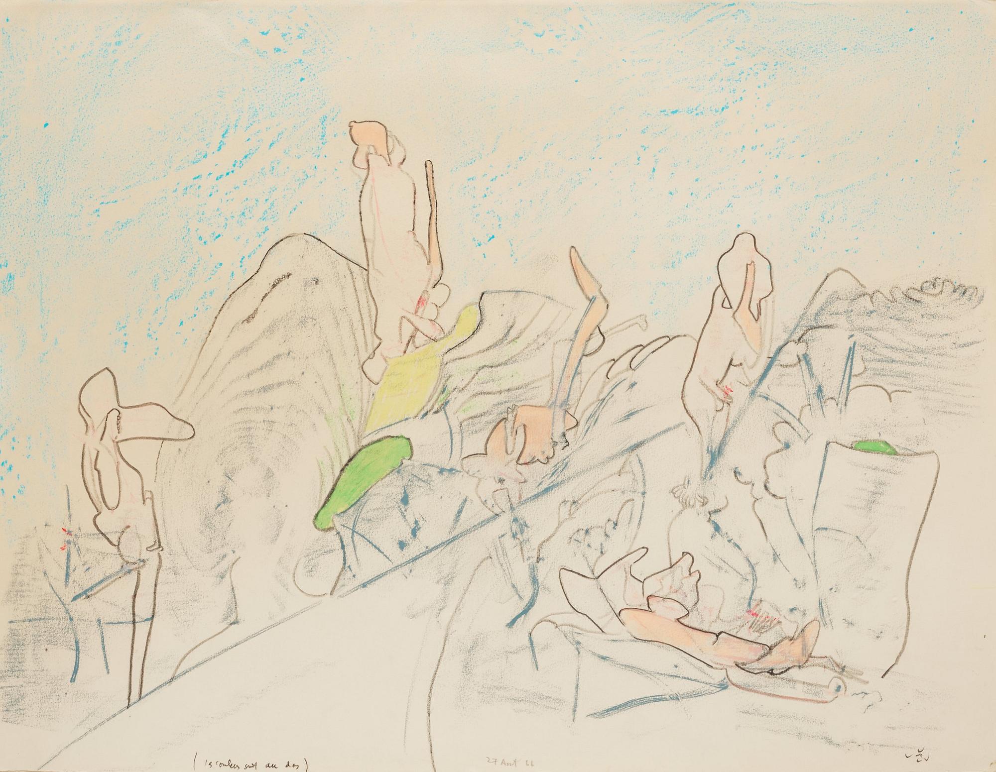 Roberto Matta, Untitled.