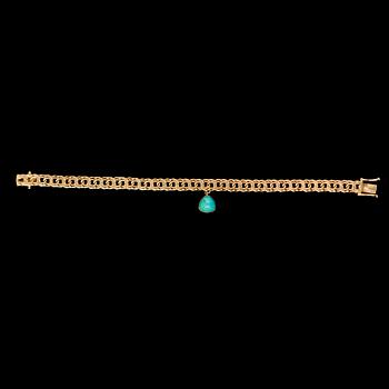 ARMBAND, 18 k. Vikt ca 17 g.