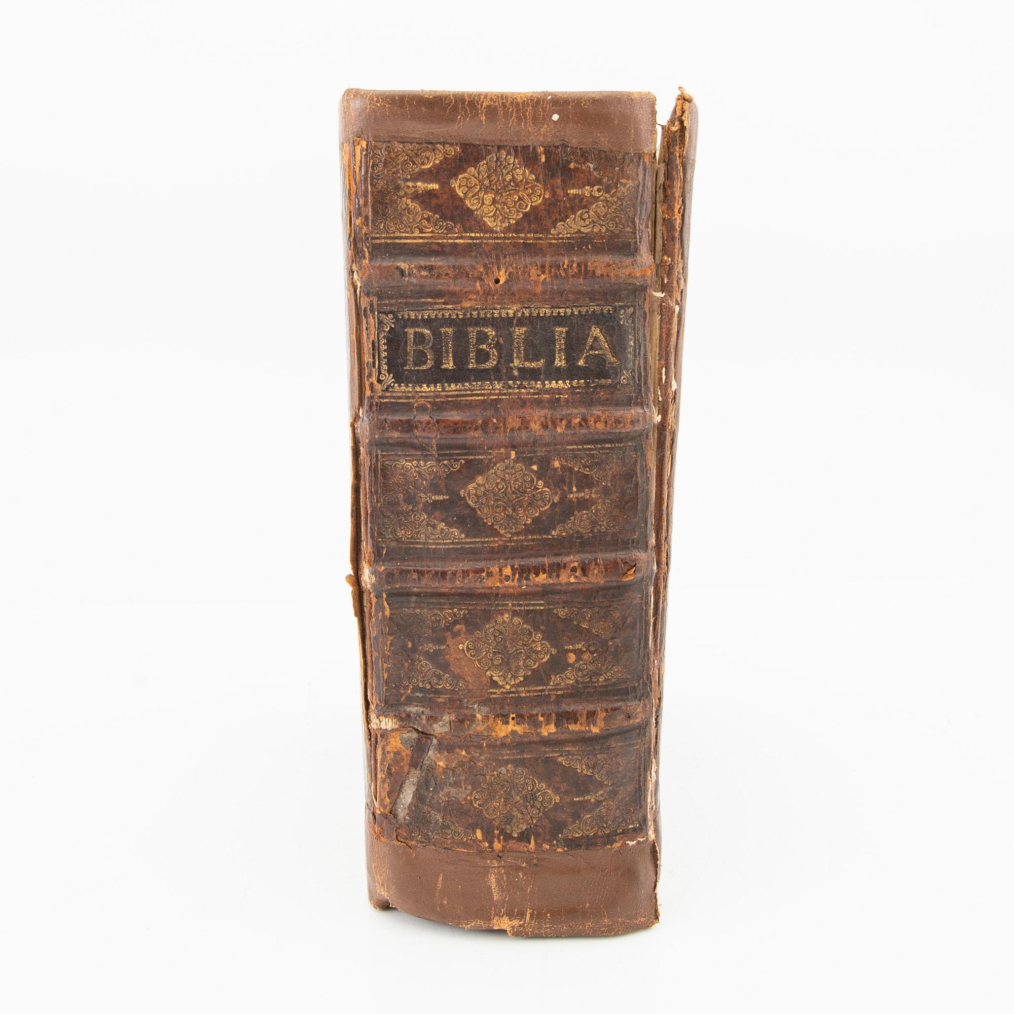 Karl XII field Bible Stockholm 1706/1715.
