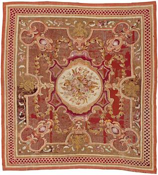 45. MATTO, tapestry weave, ca 258,5-267,5 x 241,5 cm, Aubusson, France the middle to the end of the 19th century.