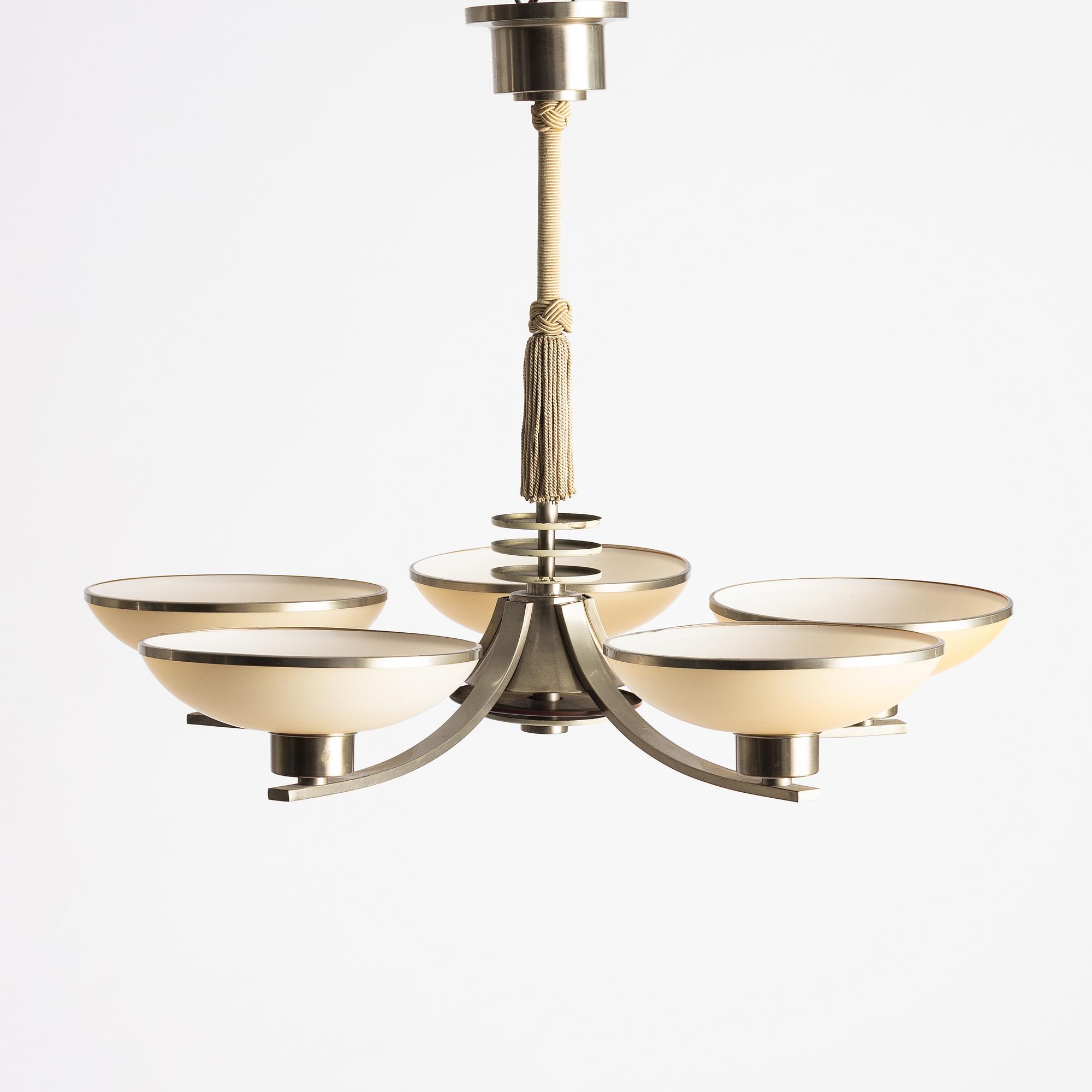 A ceiling lamp, 1930's.