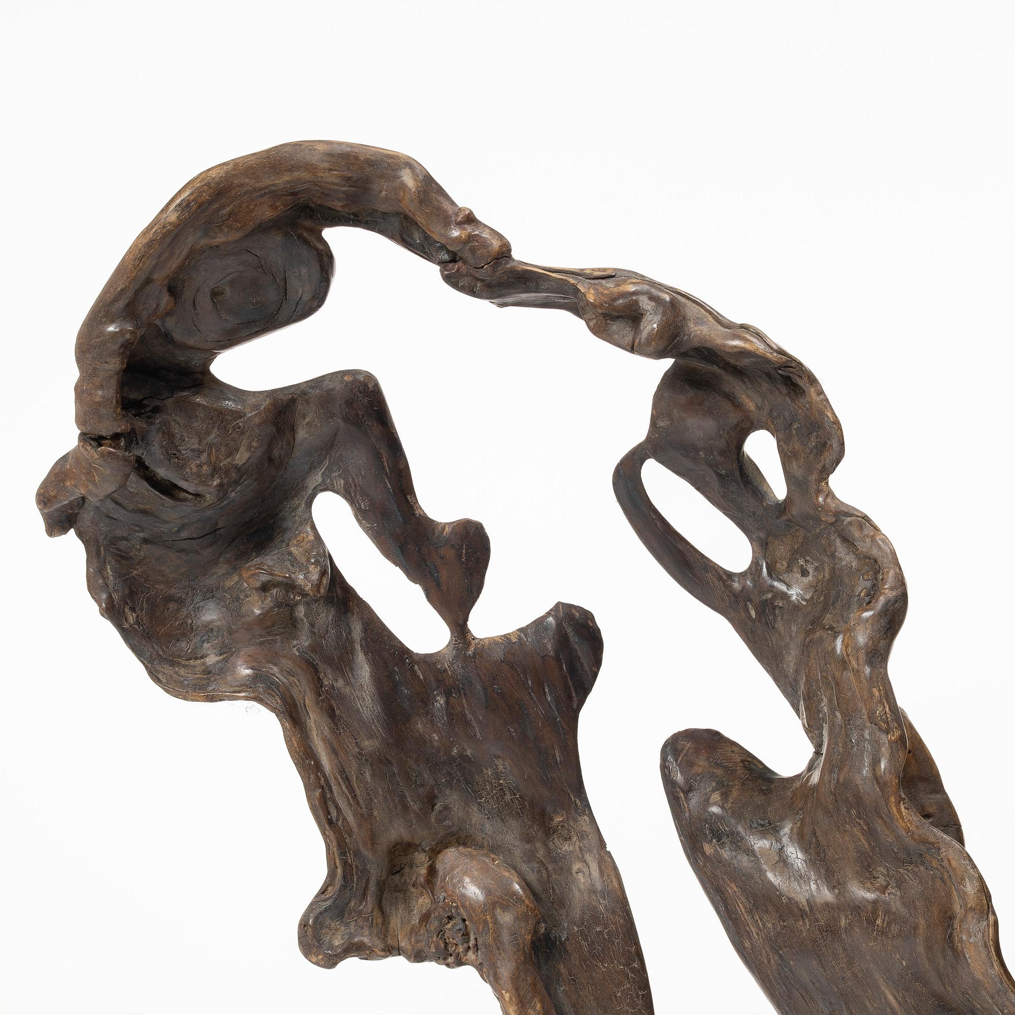 A Chinese root sculpture, 20th century.