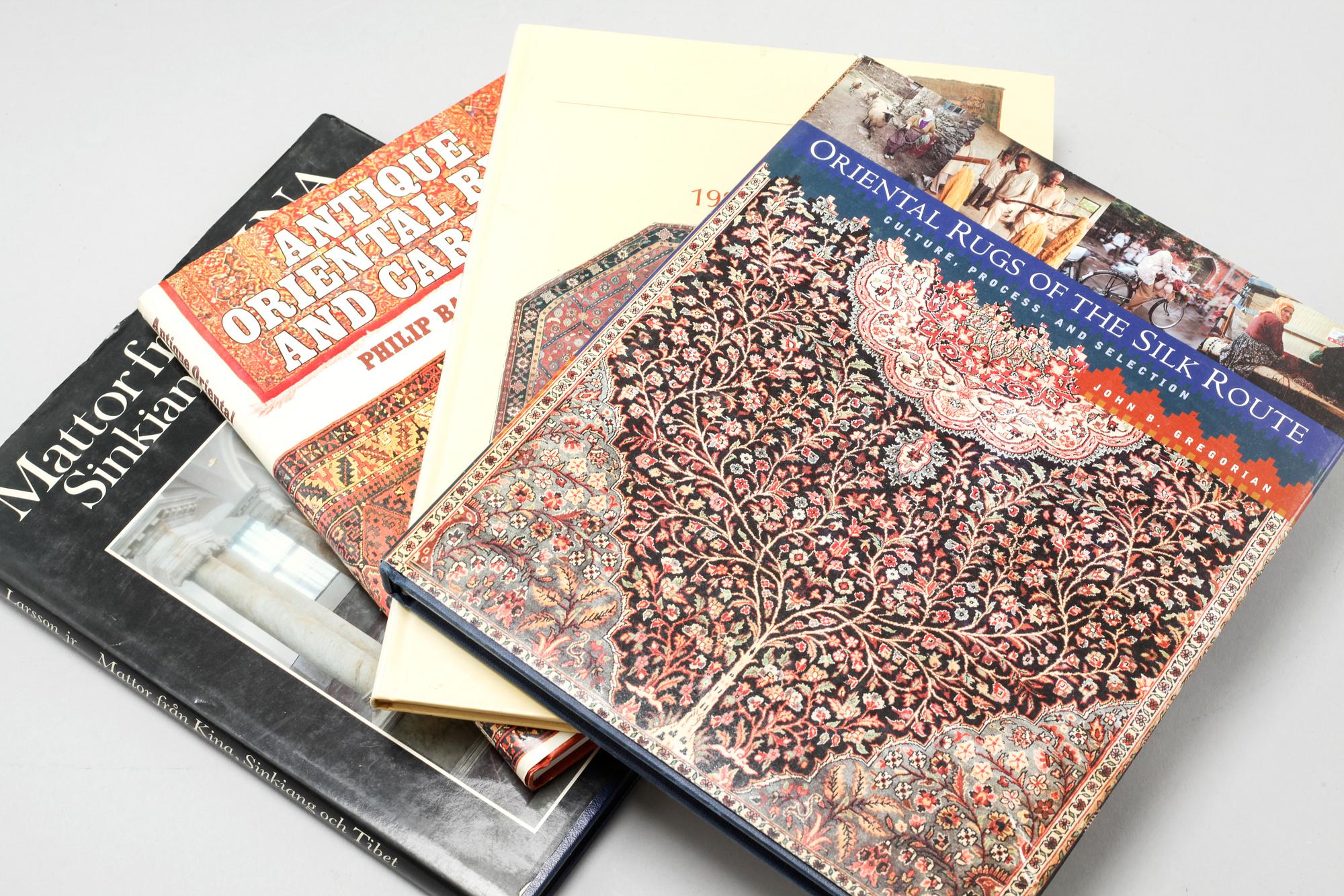 20 books on oriental rugs and carpets, 20th century. - Bukowskis