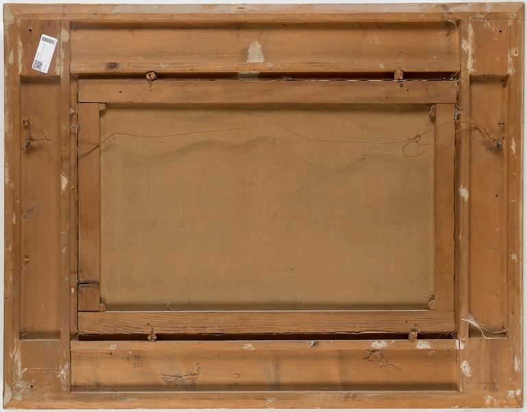 OLOF KRUMLINDE, olja på duk, signerad och daterad Paris (18)82.