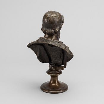 FELIX CHOPIN, A bronze sculpture, Chopin Russia 19th century,