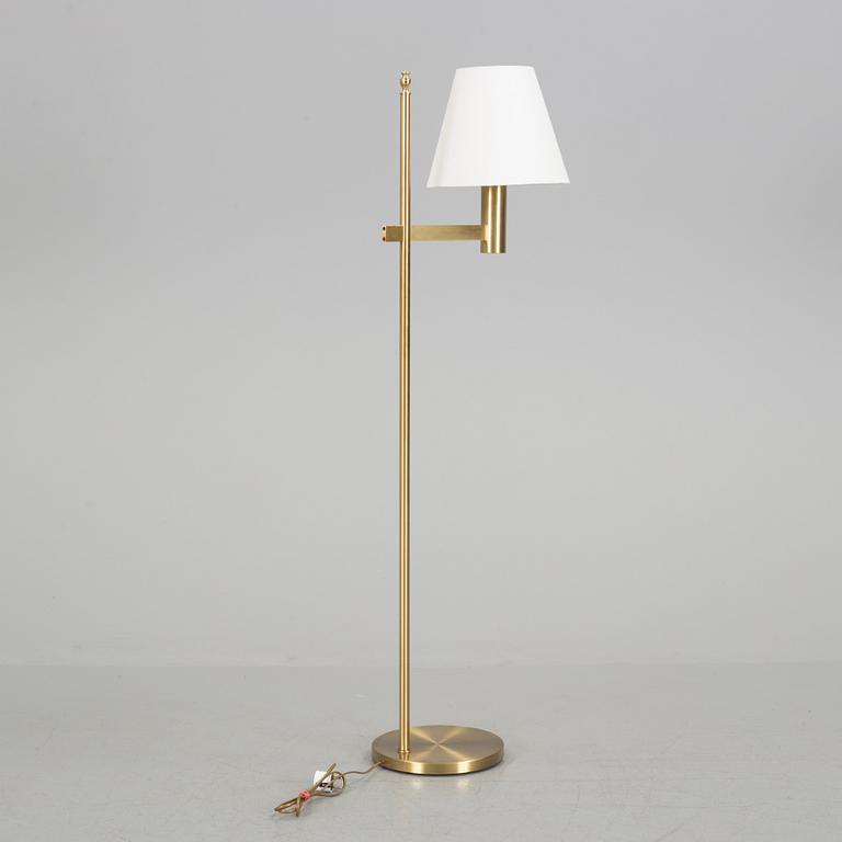 A brass standard light from ÅI, Norway, second half of the 20th Century.