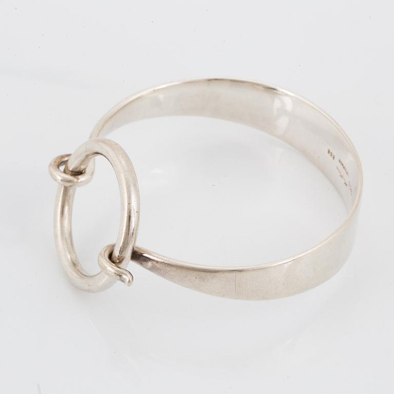 BENT GABRIELSEN, för Hans Hansen, armband, nr 252, sterlingsilver.