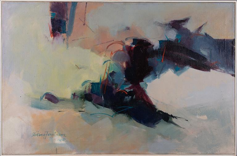 WIKING FORSSTRÖM, olja på duk, signerad och daterad  1960.