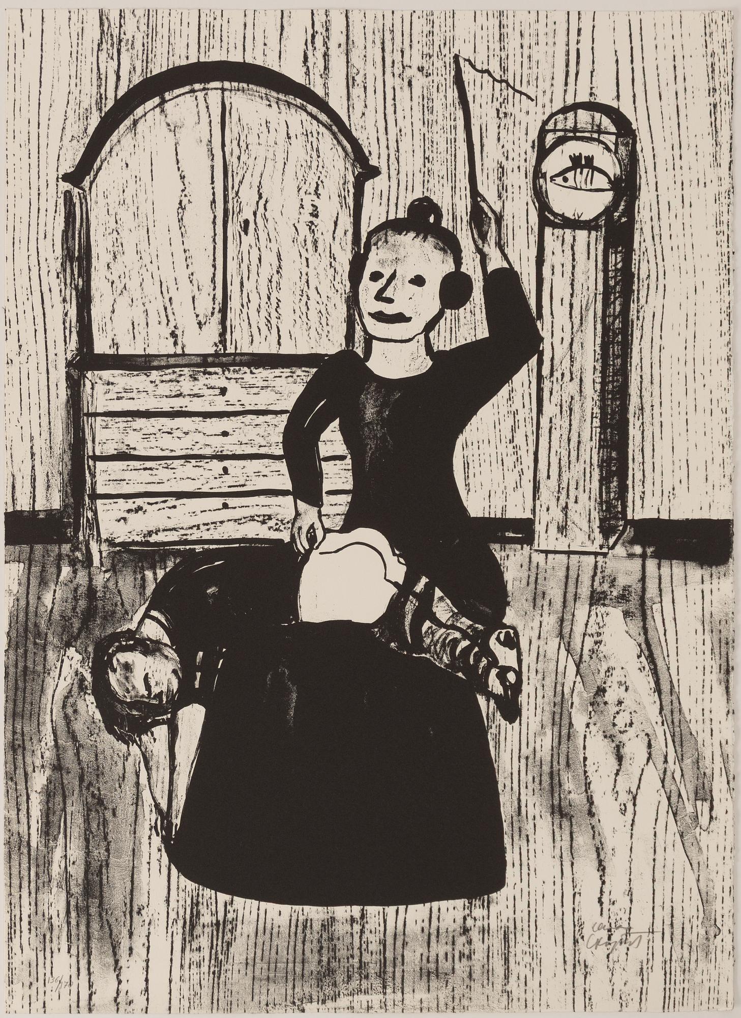 Lena Cronqvist, Untitled, from the portfolio: "August Strindberg, Ett Drömspel".