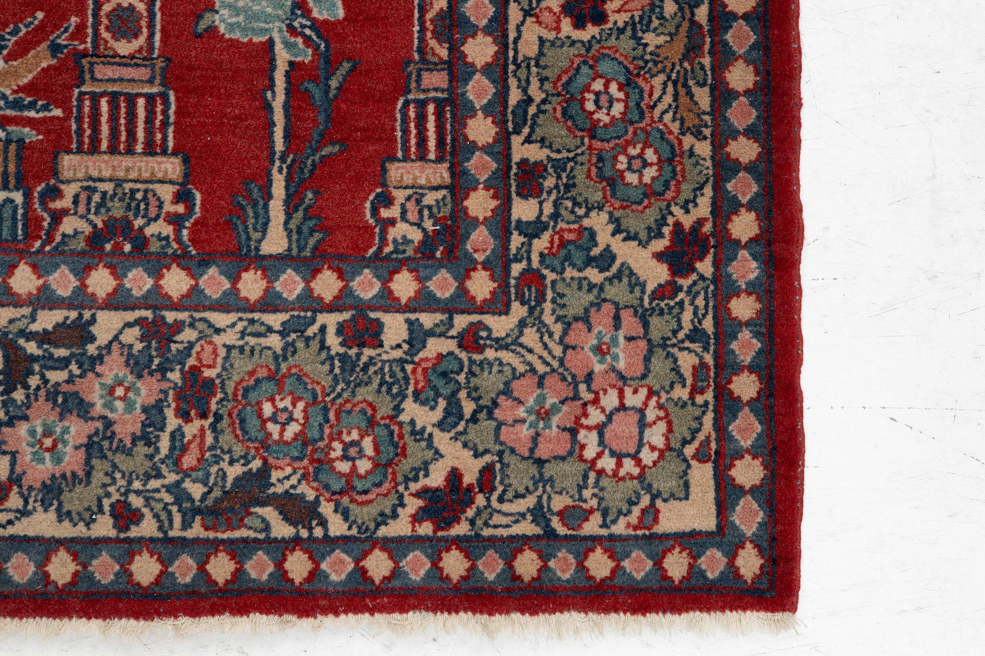Carpet, Persian, approx. 210 x 130 cm.
