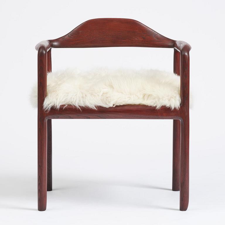 Niklas Runesson, a unique chair, executed in his studio, Stockholm, 2025.