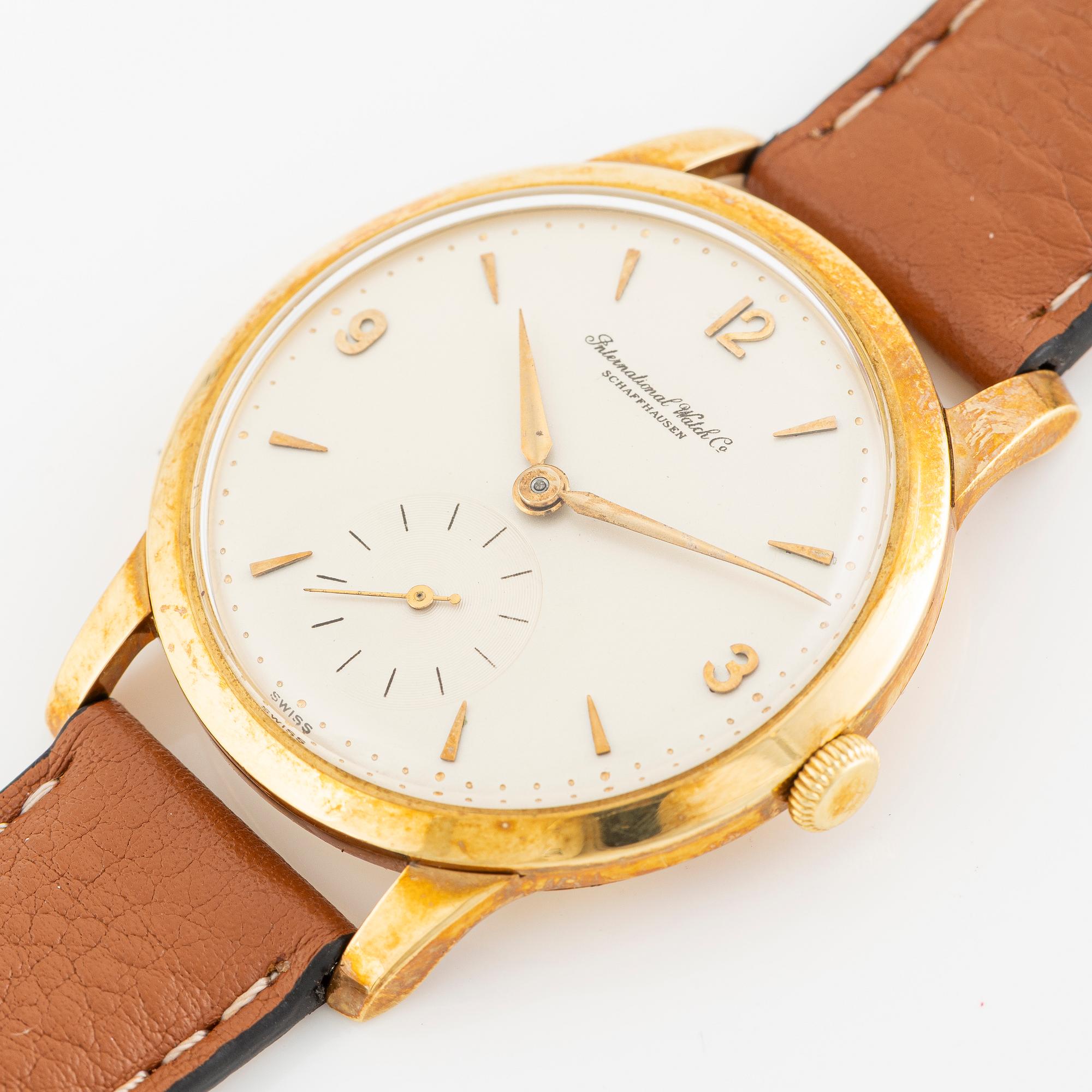 IWC, wristwatch, 36 mm.