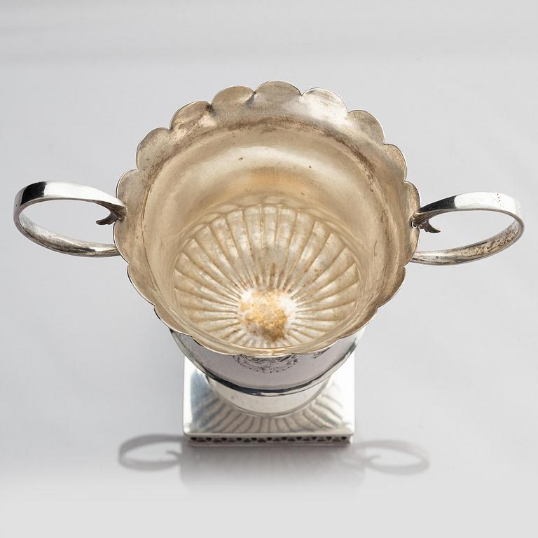 Pehr Zethelius, pokal, silver, Stockholm 1807. Empire.