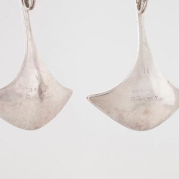 ROSA TAIKON, Stockholm, 1970, a pair of earrings.