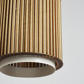 Alvar Aalto, a pair of ceiling lamps, model "A 111", Valaistustyö, Finland, 1950s.