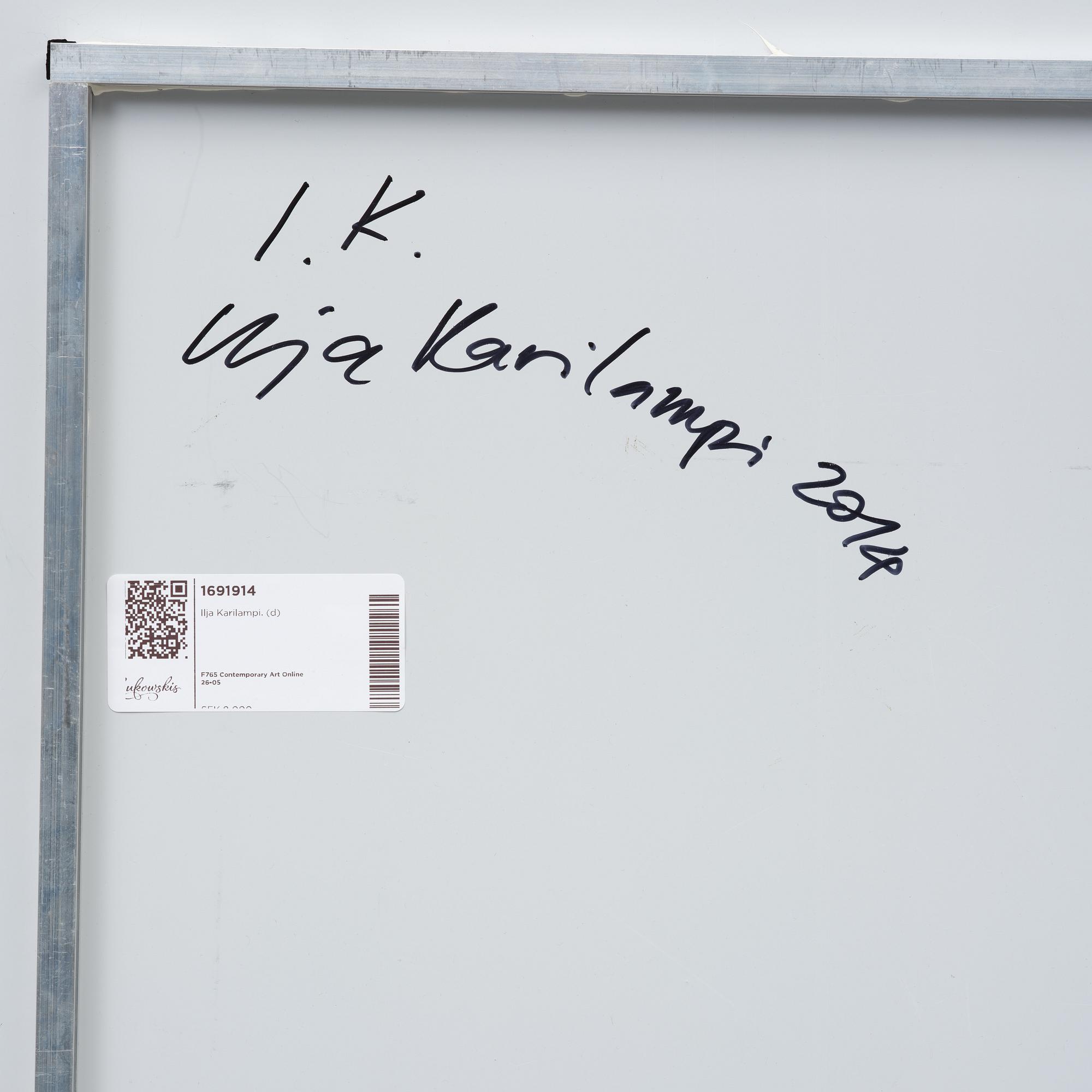 Ilja Karilampi, Untitled.