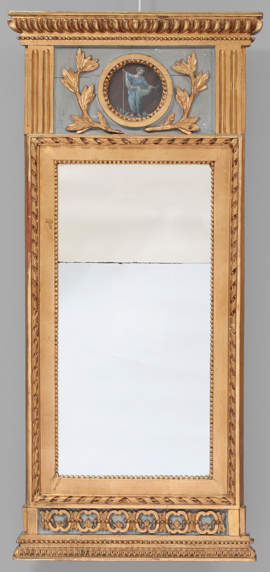 SPEGEL, sengustaviansk, 1700/1800-tal.