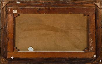 OKÄND KONSTNÄR, olja på duk, otydligt sign, sannolikt  J Fraser, England, 1800-tal.