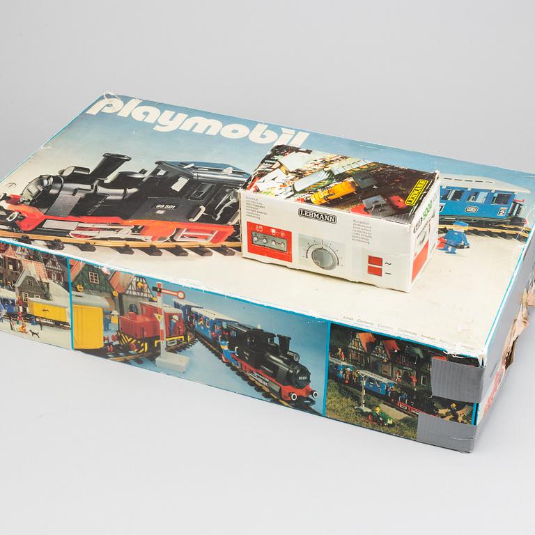 A 1980's Palymobil LGB Lehmann train set art. no 4000.