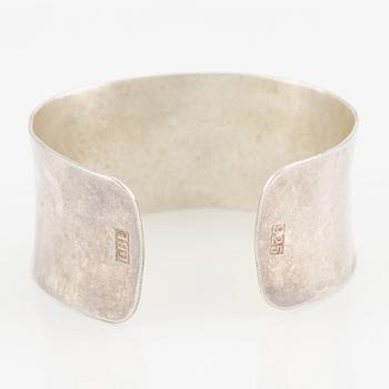 Bangle, Lotta Browall, sterling silver.