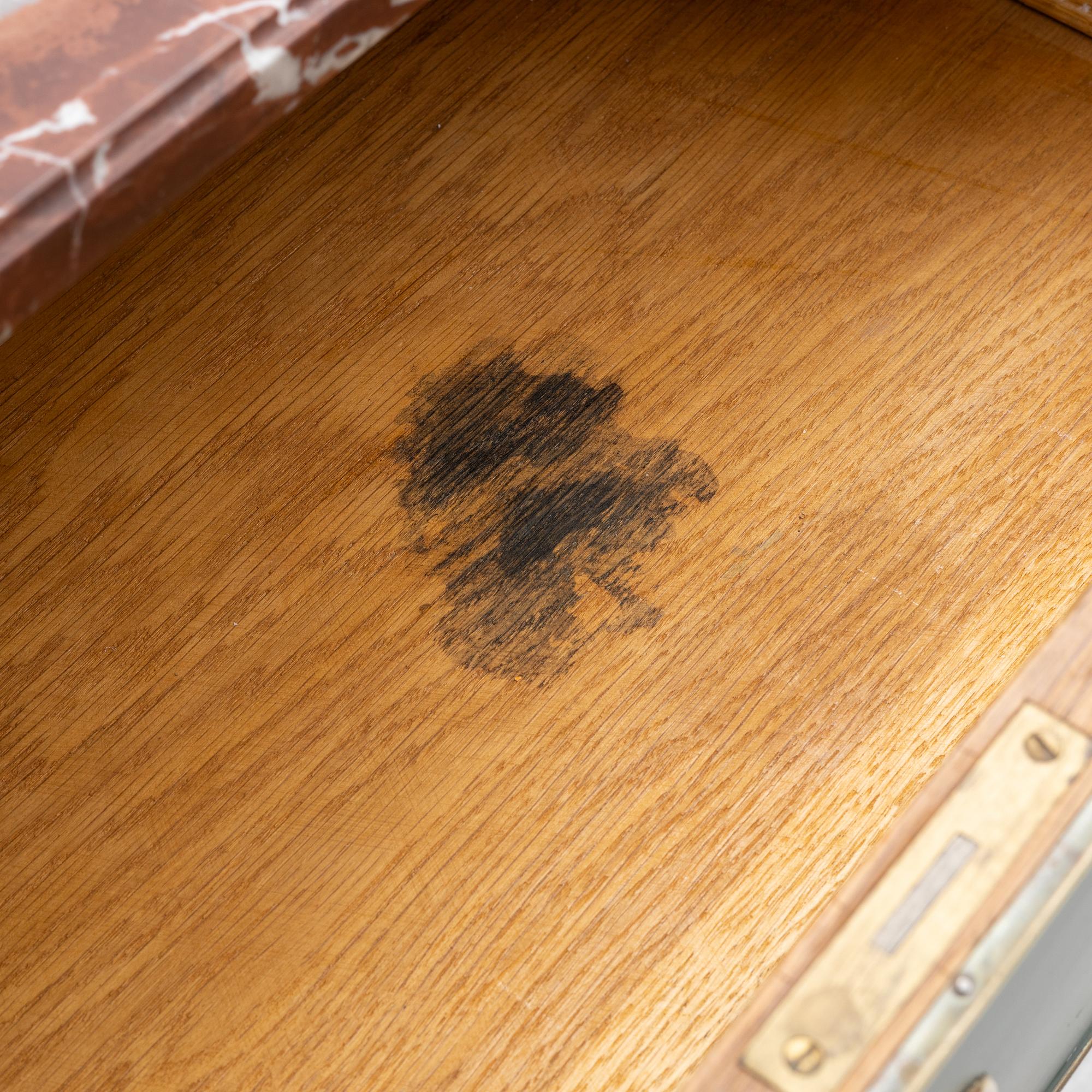 A Gustavian style chest of drawers, first half of the 20th century.