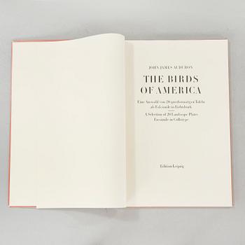 The book "The Birds of America", volume II, by John James Audubon, numbered 178/500, 1973.