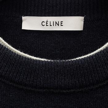 Céline, A wool/cashmere sweater, size S.