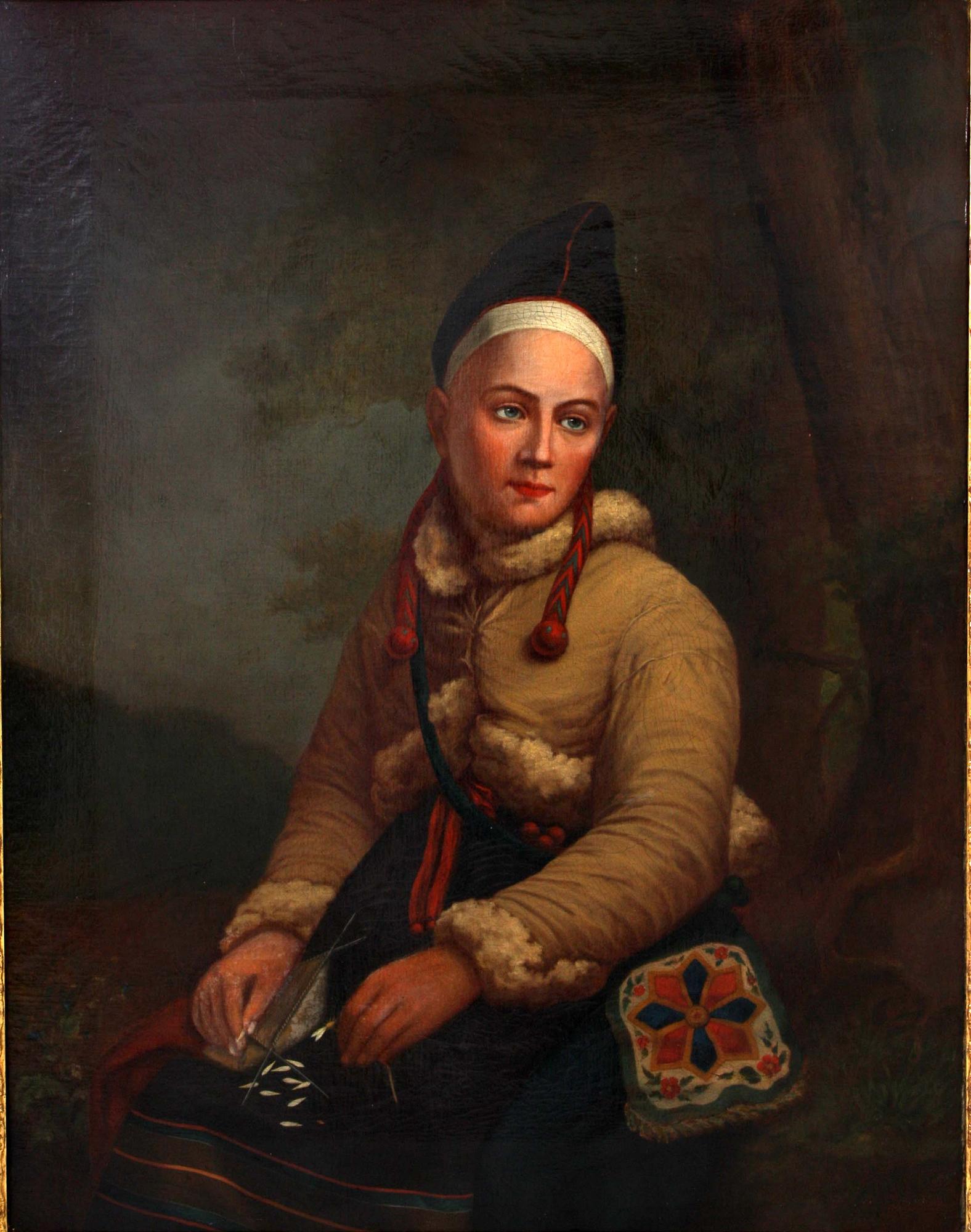 JOHAN FREDRIK HÖCKERT, tillskriven, olja på duk.