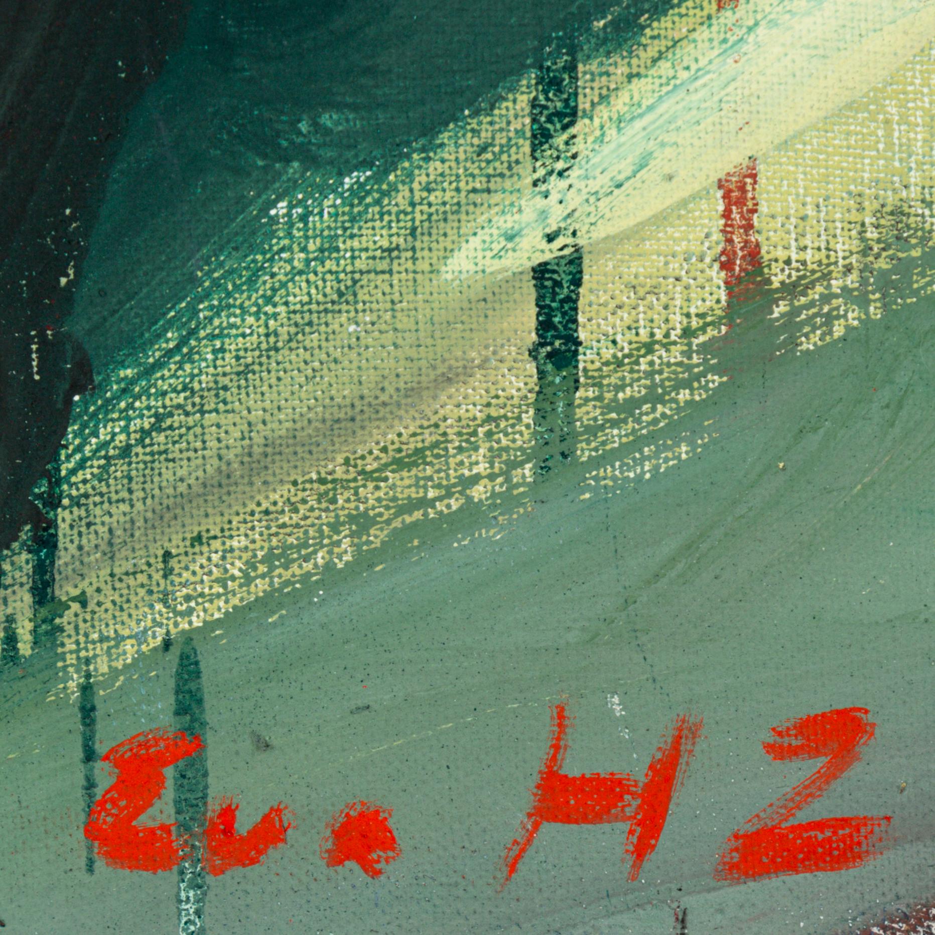 EVA ZETTERVALL, oil on canvas, signed Eva HZ.