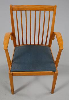 KARMSTOLAR, 4 st Åkerblomstolen, 1900-talets andra hälft.