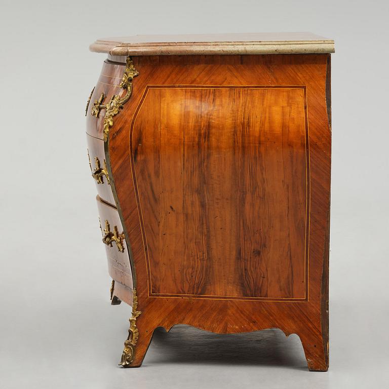 A Swedish Rococo commode attributed to P. Gyllenberg (master in Stockholm 1767-85).