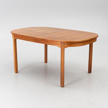 Carl Malmsten, Dining table with 2 armchairs and 6 chairs, 'Ambassador', Åfors Möbelfabrik, second half of the 20th century.