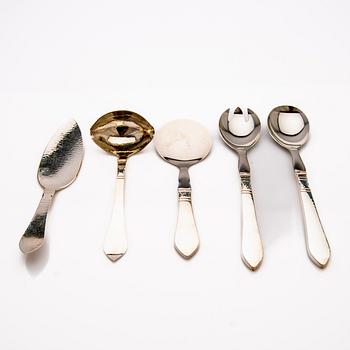 Georg Jensen, Cutlery service, silver, 107 pieces, "Antique/Continental", Denmark.