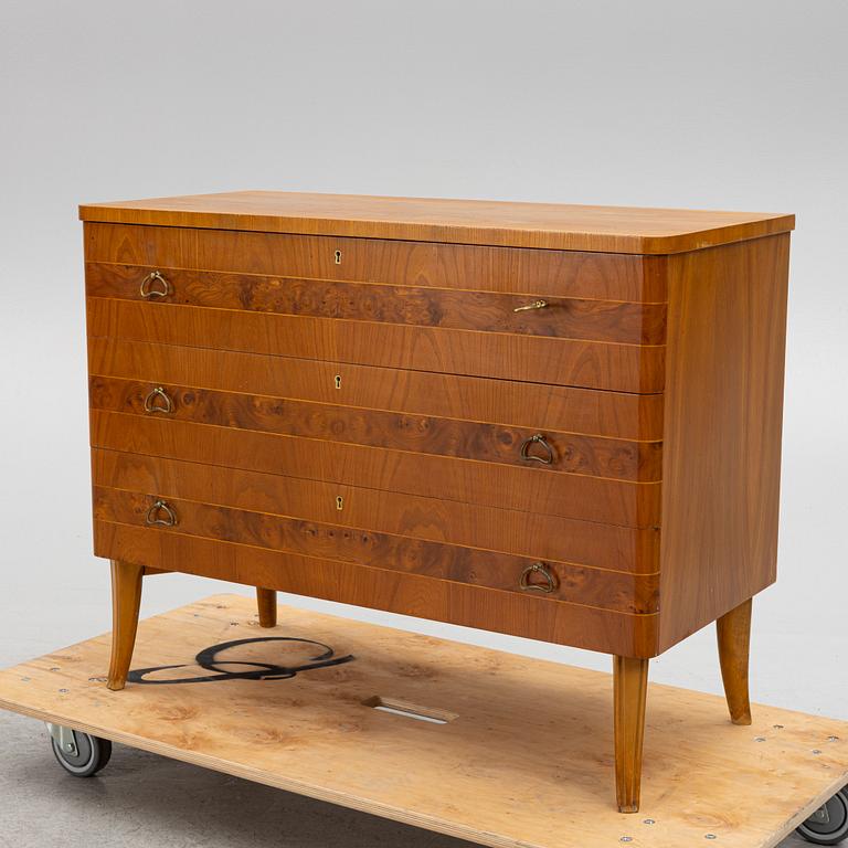 A Swedish Modern chest of drawers, 1940's.