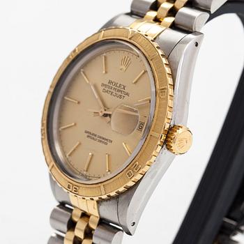 Rolex, Oyster Perpetual, Datejust, Turn-O-Graph, rannekello, 36 mm.