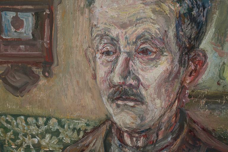 OLLE NORDBERG, oil on panel, signed and dated -62.