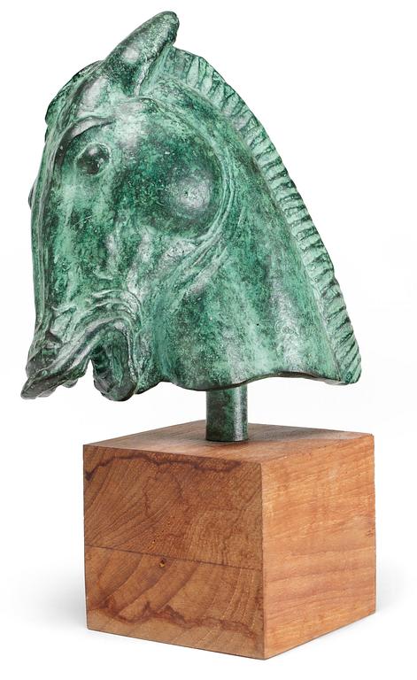 Carl Milles, Head of a horse.