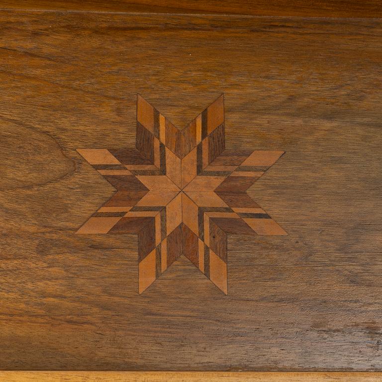 Backgammon/checkers board, Iran, circa 1900.