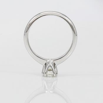 RING, solitär briljantslipad diamant 1,16 ct.