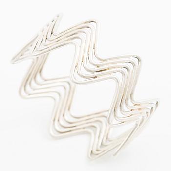 Bent Knudsen, armring, silver, ca 1960-tal.