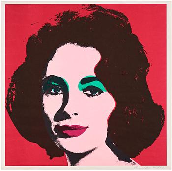 319. Andy Warhol, "Liz".