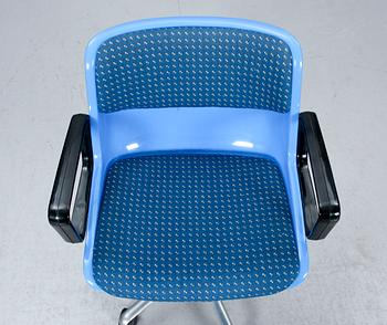 SKRIVBORDSSTOL, "Tecno", Osvaldo Borsani, 1970-tal.