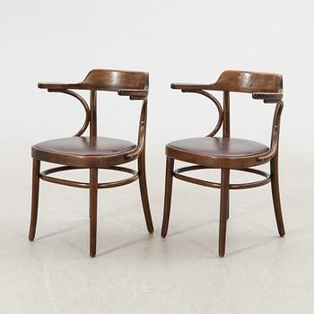 Armchairs 6 pcs Gemla late 20th century.