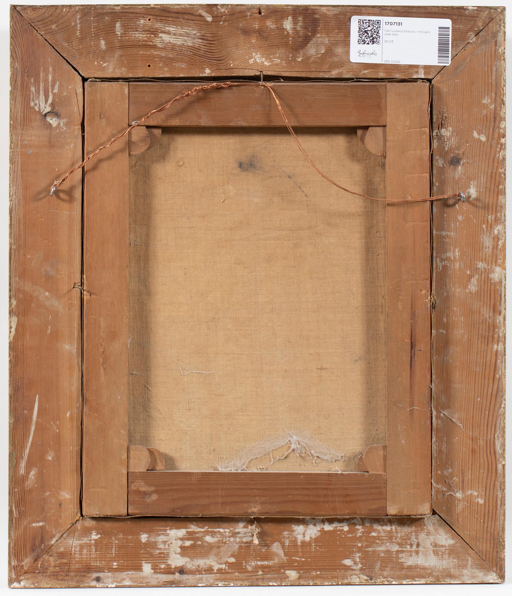 Carl Ludwig Grabow, possibly, untitled.