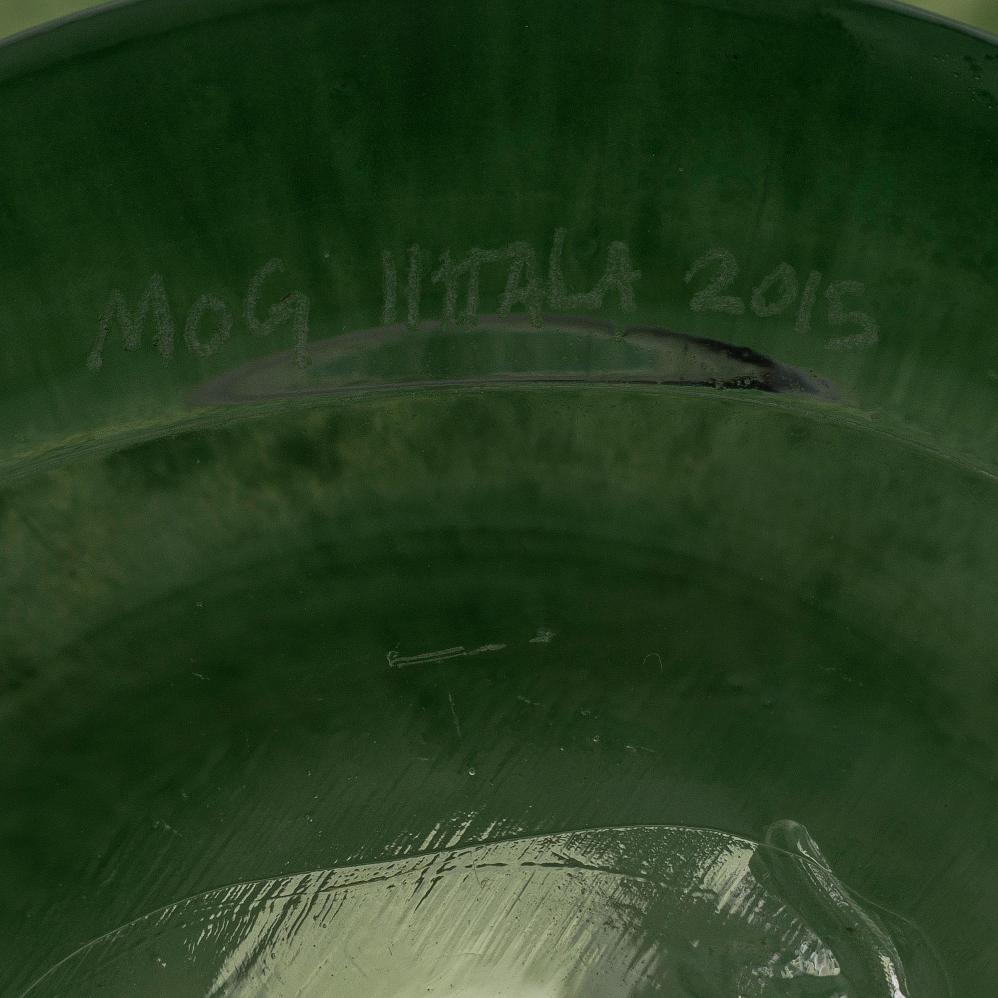 OIVA TOIKKA, A BIRD. Kiikkuri. Signed O. Toikka, Mog Iittala 2015.