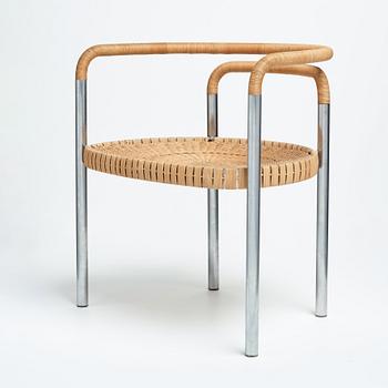 Poul Kjaerholm, a "PK 12" chair, edition E Kold Christensen, Denmark ca 1962.