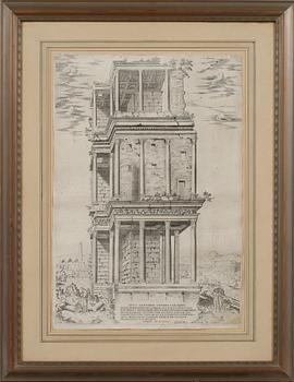 KOPPARSTICK, 2 st, 1800-tal, Italien.