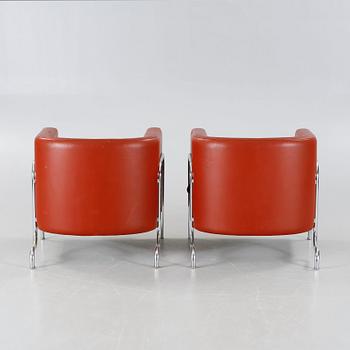 A pair of chairs, "GA-2", Erik Gunnar Asplund, Källemo, from the latter half of the 20th century.