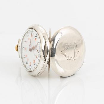 Halda, pocket watch, 51 mm.